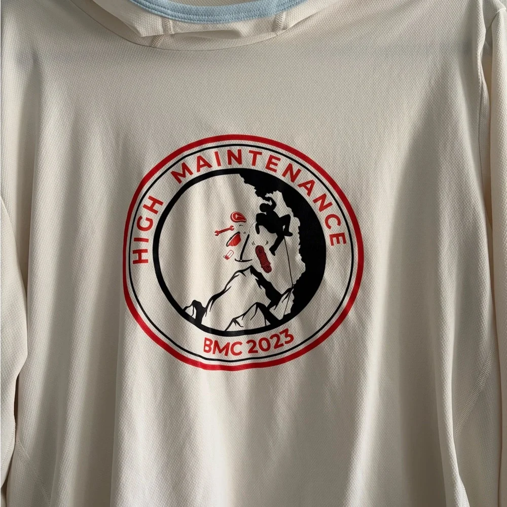 Cotopaxi Women's White Long Sleeve Sombra Sun Hoodie Shirt Large - Picture 3 of 10